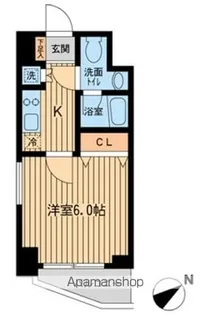 KDXレジデンス雪谷大塚【6階】の間取り