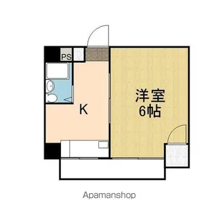 アミューズハウスサクラ【3階】の間取り