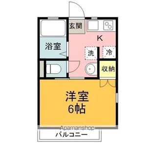ガルバンⅡ【2階】の間取り