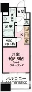 パークアクシス福岡県庁前【3階】の間取り