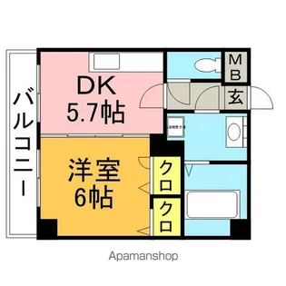 ボンメゾン2【2階】の間取り