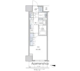 パークアクシス名駅南グランデ【3階】の間取り