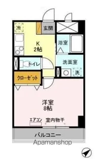 アルバ南柏【3階】の間取り