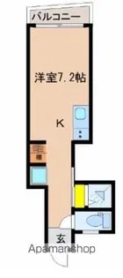 D7松山【202号室】の間取り