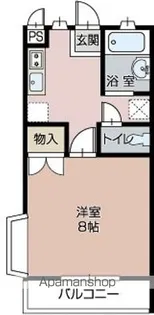 スターリィハイツ【2階】の間取り