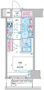 GENOVIA西川口Ⅲ【8階】の間取り