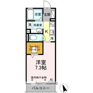 セレッサ ウーノ【1階】の間取り