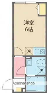 東京都三鷹市牟礼1丁目【アパート】の間取り