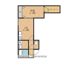 BADGE HABUCHO【1階】の間取り