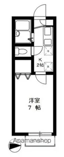 フレア・プランドールA【1階】の間取り