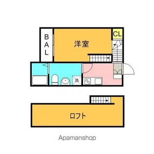 ダイネハイマート【203号室】の間取り