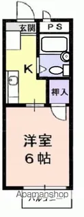 サンライフ前田【1階】の間取り