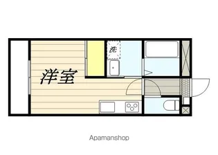 オーシャン六ツ門【305号室】の間取り