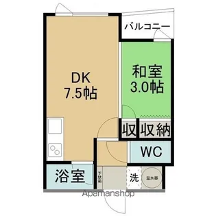 コーポシティライフ【3階】の間取り