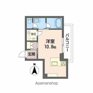ユーグレイス東島田【4階】の間取り