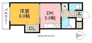 ルピナス大原町【3階】の間取り