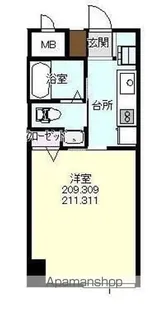 サンパール矢幅【2階】の間取り
