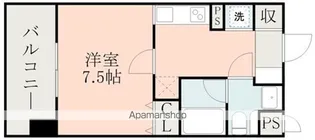 レジディア熊本辛島【14階】の間取り