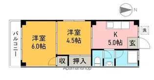 吾反田【1階】の間取り