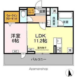 VERITE【3階】の間取り