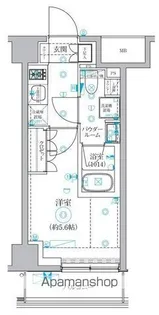 セジョリ横浜WESTⅡ【4階】の間取り