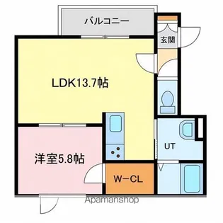 EULE(オイレ)【1階】の間取り