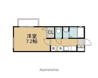 ペルル【2階】の間取り