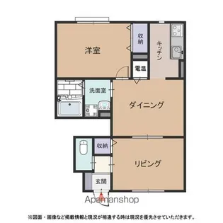 グランドソレーユ【102号室号室】の間取り