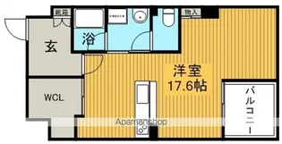少路パークレジデンス【1階】の間取り