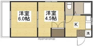 フローリッシュ神田Ⅱ【1階】の間取り