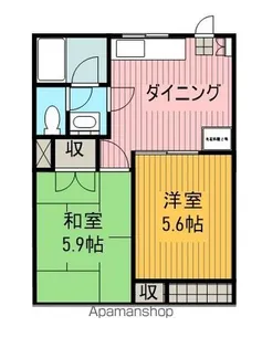 コーポNOBE【302号室】の間取り