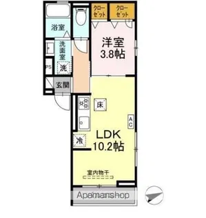 サンフラワー【1階】の間取り