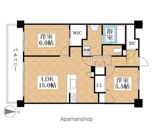 Gran Monsilva (グランモンシルワ)【2階】の間取り