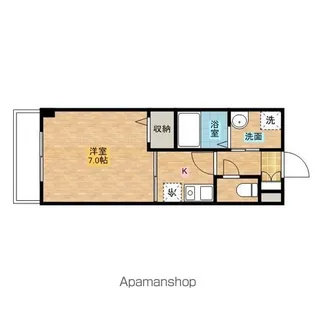 東京都八王子市北野町【マンション】の間取り