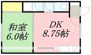コーポ浩洋【207号室】の間取り