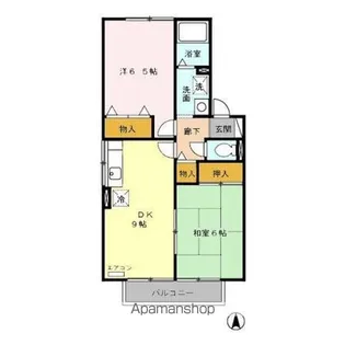 パストラル A【2階】の間取り