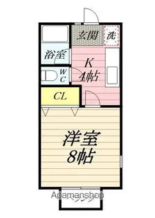 ドリームコーポ【2階】の間取り