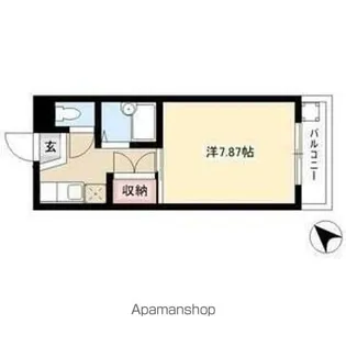 SUNROYAL(サンローヤル)【4階】の間取り