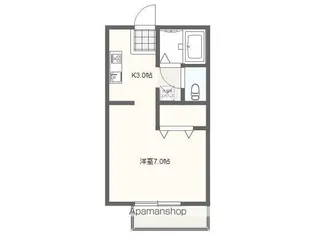 パークアベ【102号室号室】の間取り