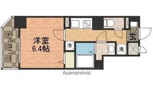 スカイグランデ市川【3階】の間取り