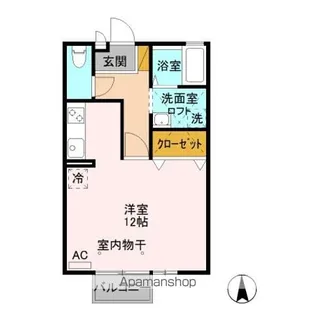 セジュール平林【203号室】の間取り