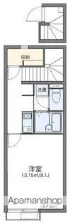 レオネクストパステルルージュウ【2階】の間取り