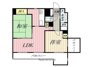 埼玉県三郷市三郷2丁目【マンション】の間取り