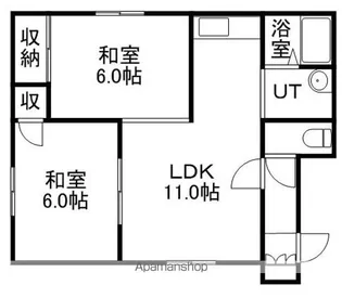 センチュリー34【2階】の間取り
