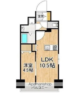 GRAND LAKE COURT浜大津駅前【301号室】の間取り