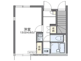 レオネクスト川原【101号室】の間取り