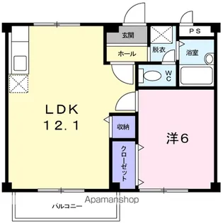 シティハイツ立石【2階】の間取り