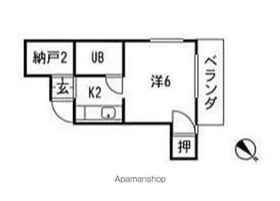 シャンポール【2階】の間取り