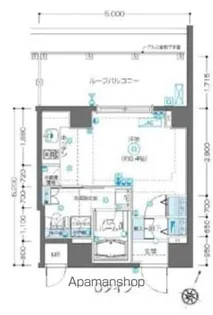 フェニックス飯田橋【4階】の間取り
