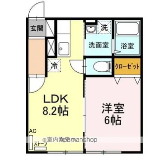 HIROビレッジ【1階】の間取り
